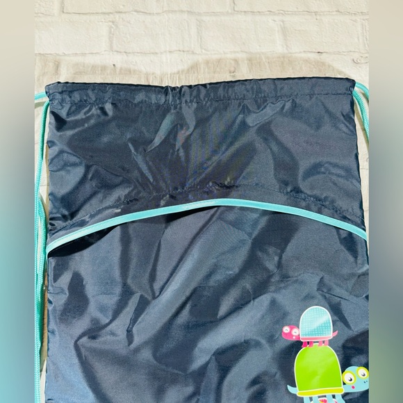 Thirty-One Navy Turtle Drawstring BackPack NEW - Picture 2 of 10